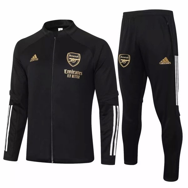 Trainingsanzug Arsenal 2020-21 Schwarz Gold Weiß
